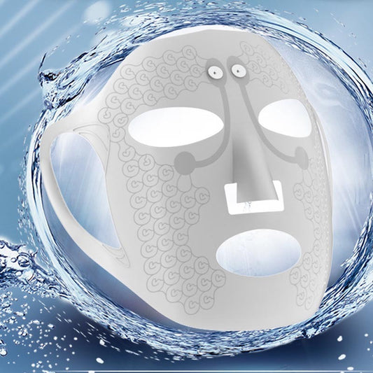 Electric Facial Massage Mask – Smart Skin Tightening & Anti-Aging Moisturizing Device