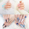Crystal Clear Nail Extension Set – Non-Marking Transparent Press-On Tips for Custom Nail Art