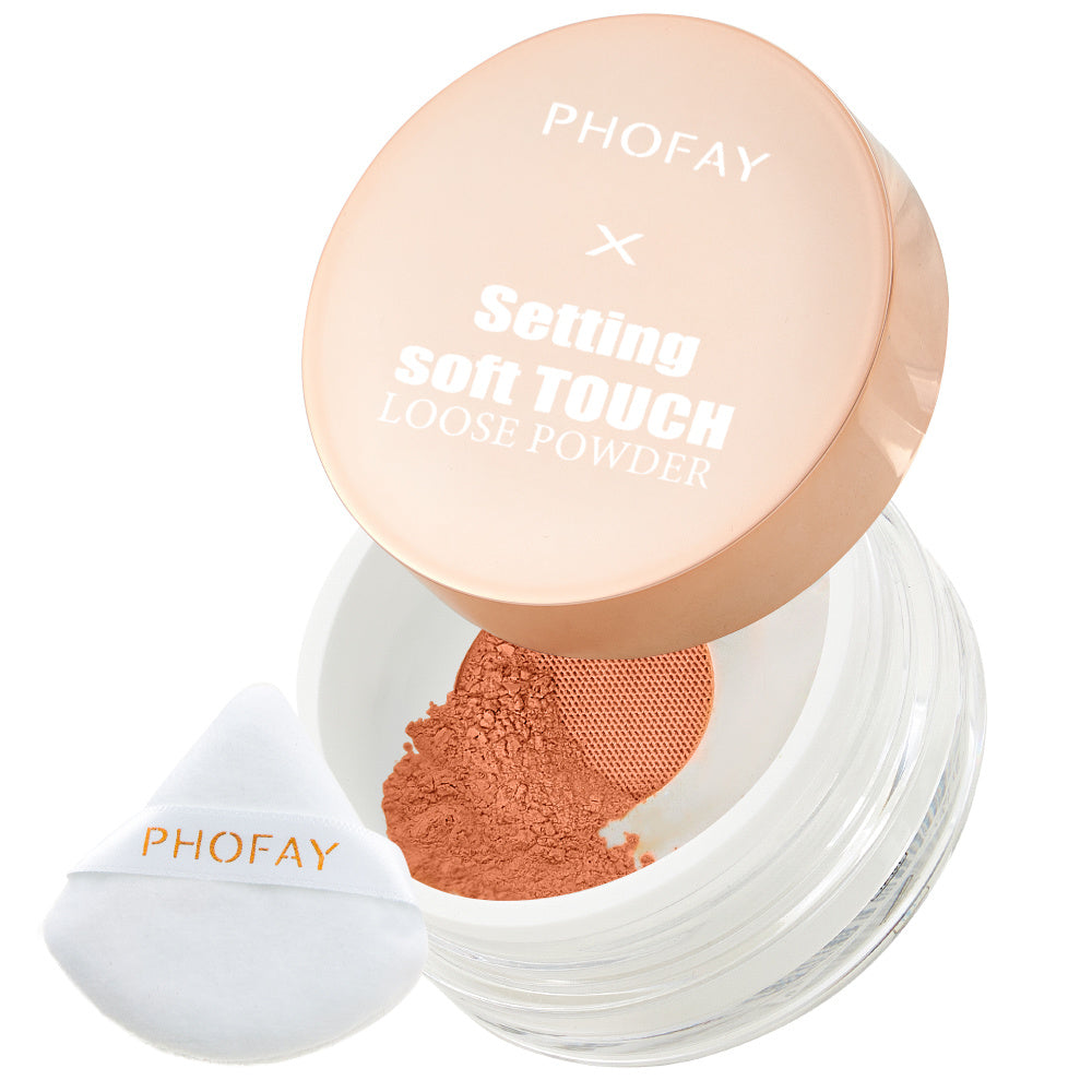 PHOFAY Soft Touch Setting Powder – Flawless Matte Finish That Lasts All Day