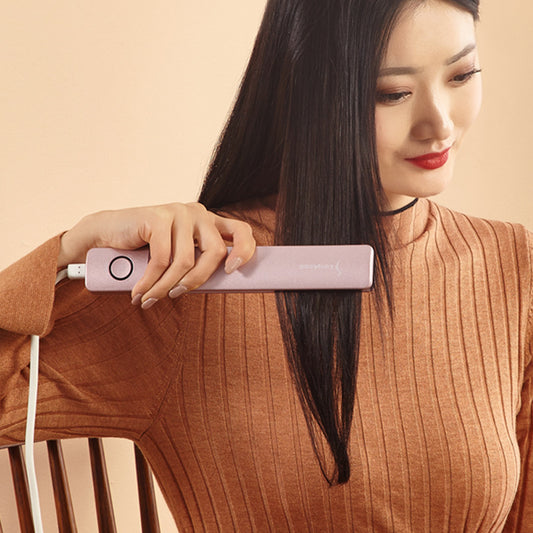 Ultra-Thin Ceramic Hair Straightener – Fast Heating, Lightweight & Salon-Grade Styling Tool for Silky Smooth Hair