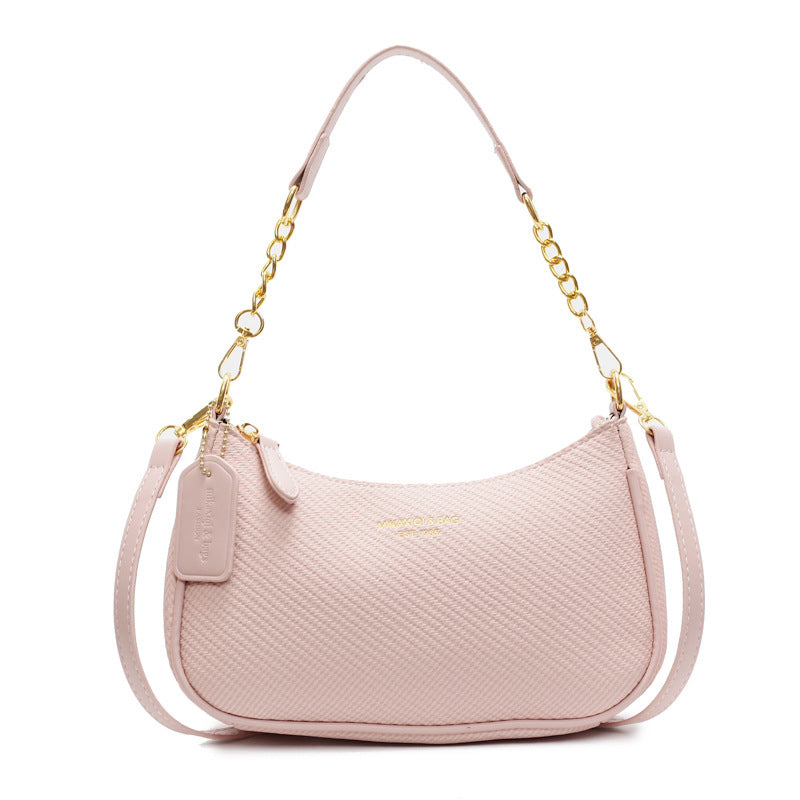 Chic Casual Shoulder Bag – Minimalist Messenger Purse for Daily Elegance