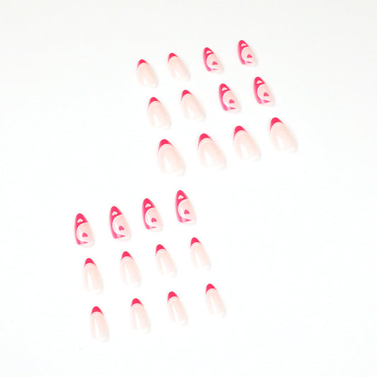 GlamLuxe™ Gradient French Press-On Nails – Reusable, Easy-Wear & Salon Finish