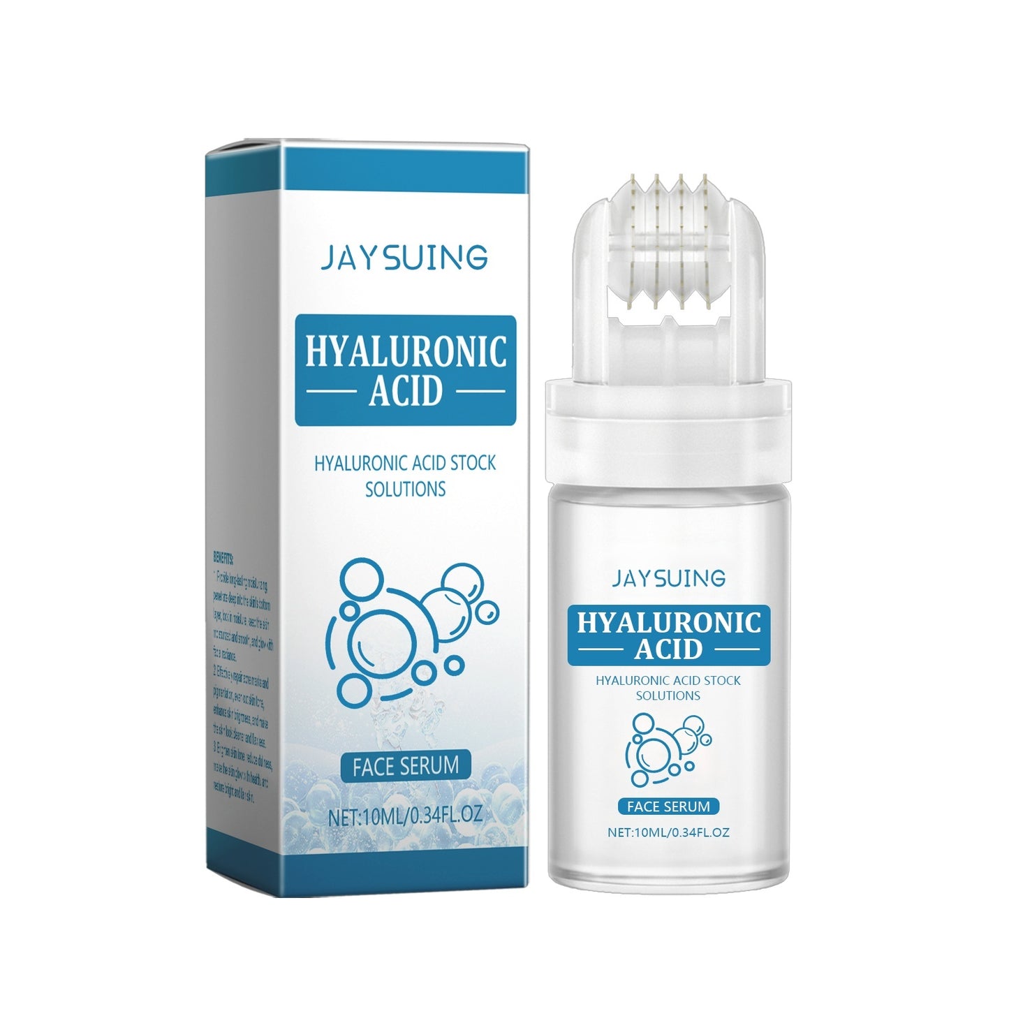 JAYSUING Hyaluronic Acid Face Serum – Deep Hydration & Smooth Skin Booster | Anti-Aging Moisturizing Serum for All Skin Types