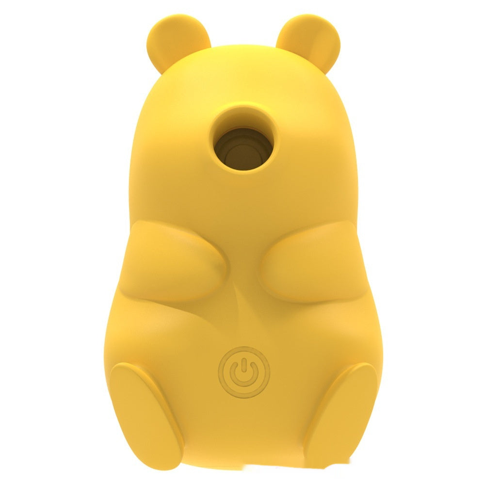 Cute Bear Sucking Massager – Portable Relaxation & Skin Therapy Device