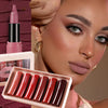 VeluLuxe™ 6-in-1 Velvet Matte Lipstick Set – Long-Lasting Glam Collection