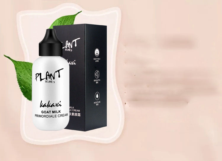 Goat Milk Foundation Cream | Brightening, Waterproof & Long-Lasting Hydrating Makeup Base