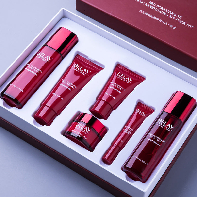 BELAY™ 5-in-1 Luxury Facial Skincare Set – Deep Hydration, Glow & Anti-Aging Kit
