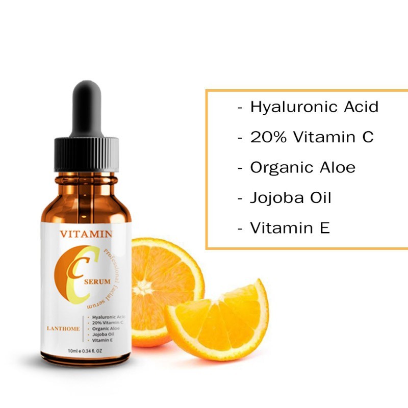 Vitamin C Glow Serum  Brighten Skin, Fade Dark Spots & Boost Hydration Naturally