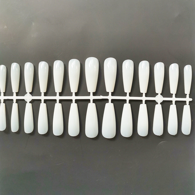 Crystal Clear Nail Extension Set – Non-Marking Transparent Press-On Tips for Custom Nail Art