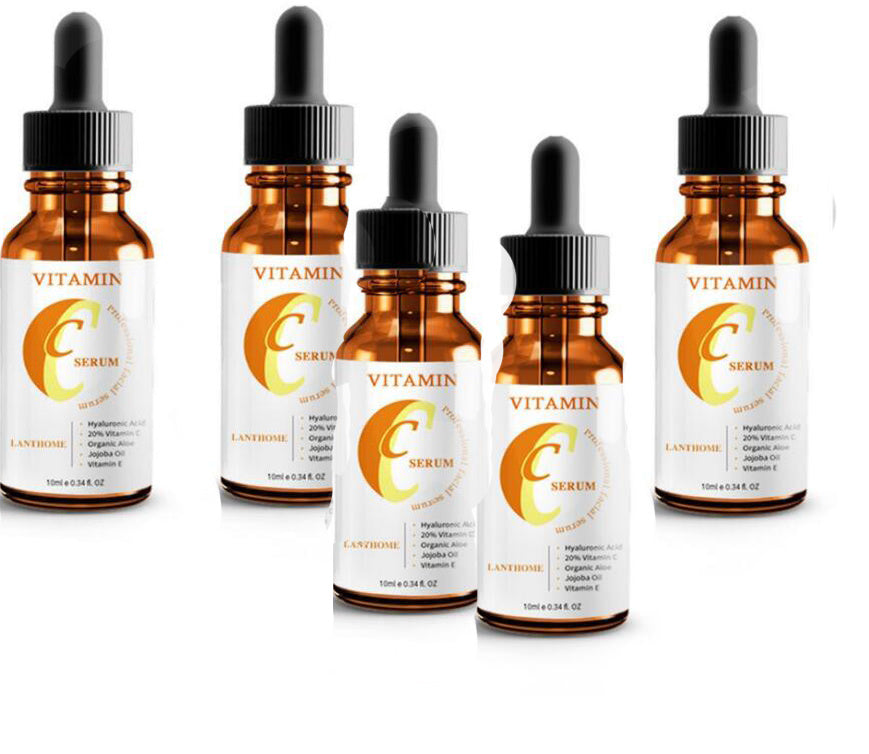 Vitamin C Glow Serum  Brighten Skin, Fade Dark Spots & Boost Hydration Naturally
