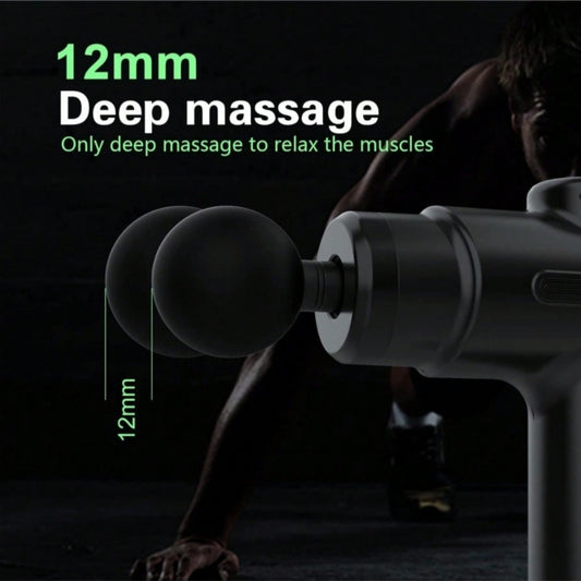 PowerPulse™ Deep Tissue Massage Gun – 12H Long Battery & 8 Pro Massage Heads!