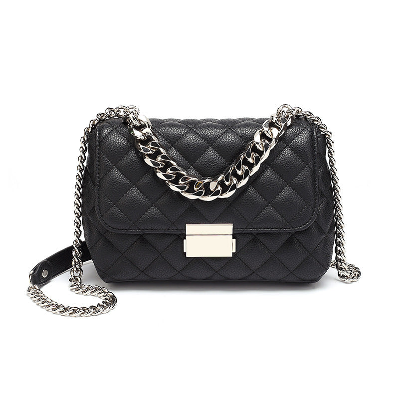 Luxury Lingge Quilted Chain Crossbody Bag – Chic Mini Shoulder Purse for Elegant Looks