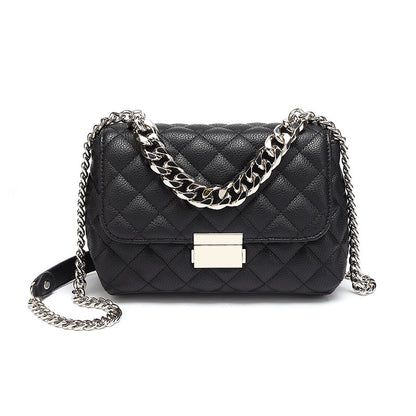 Luxury Lingge Quilted Chain Crossbody Bag – Chic Mini Shoulder Purse for Elegant Looks
