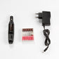 Mini Electric Nail Drill Pen – Portable USB Nail Polisher Kit with 6 Drill Bits for Manicure & Pedicure