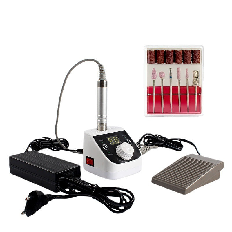 Liddy 35000 RPM Pro Nail Drill Machine – Brushless Silent Electric Nail Polisher for Salon & Home Manicure