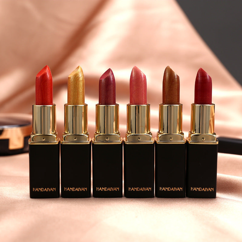 MAGNA™ Shiny Metallic Color-Changing Lipstick – Temperature Glow Shade