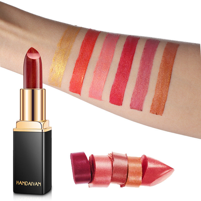 MAGNA™ Shiny Metallic Color-Changing Lipstick – Temperature Glow Shade