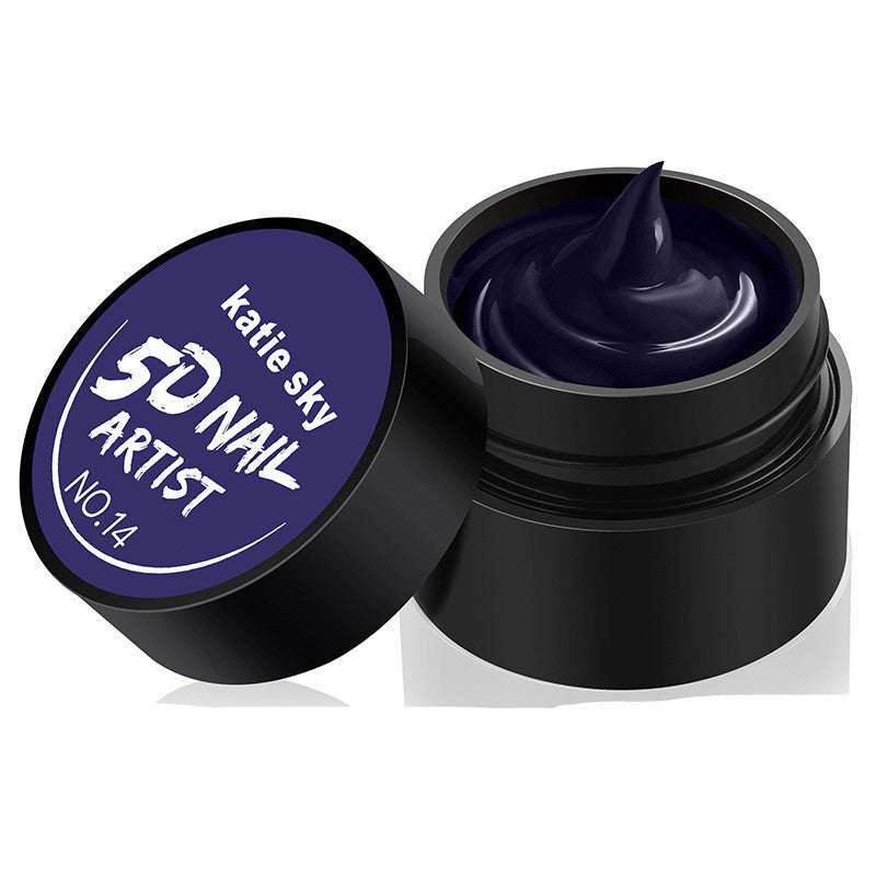 5D Metallic Nail Art Gel – Ultra-Shine Pull Line Phototherapy Glue  | Mirror Chrome Nail Design Gel Polish