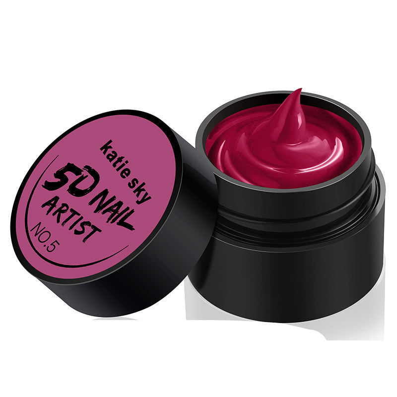 5D Metallic Nail Art Gel – Ultra-Shine Pull Line Phototherapy Glue  | Mirror Chrome Nail Design Gel Polish