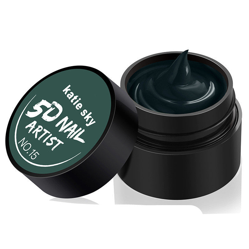 5D Metallic Nail Art Gel – Ultra-Shine Pull Line Phototherapy Glue  | Mirror Chrome Nail Design Gel Polish