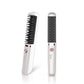 USB Rechargeable Hair Straightener Comb – 2-in-1 Ionic Detangling Brush for Silky & Frizz-Free Hair