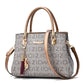 Elegant Printed Shoulder Tote – Luxury Large Capacity Handbag Set for Women