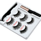 Magnetic Eyelashes & Eyeliner Kit – Reusable, Waterproof, Natural Look, Easy to Apply Lash Set