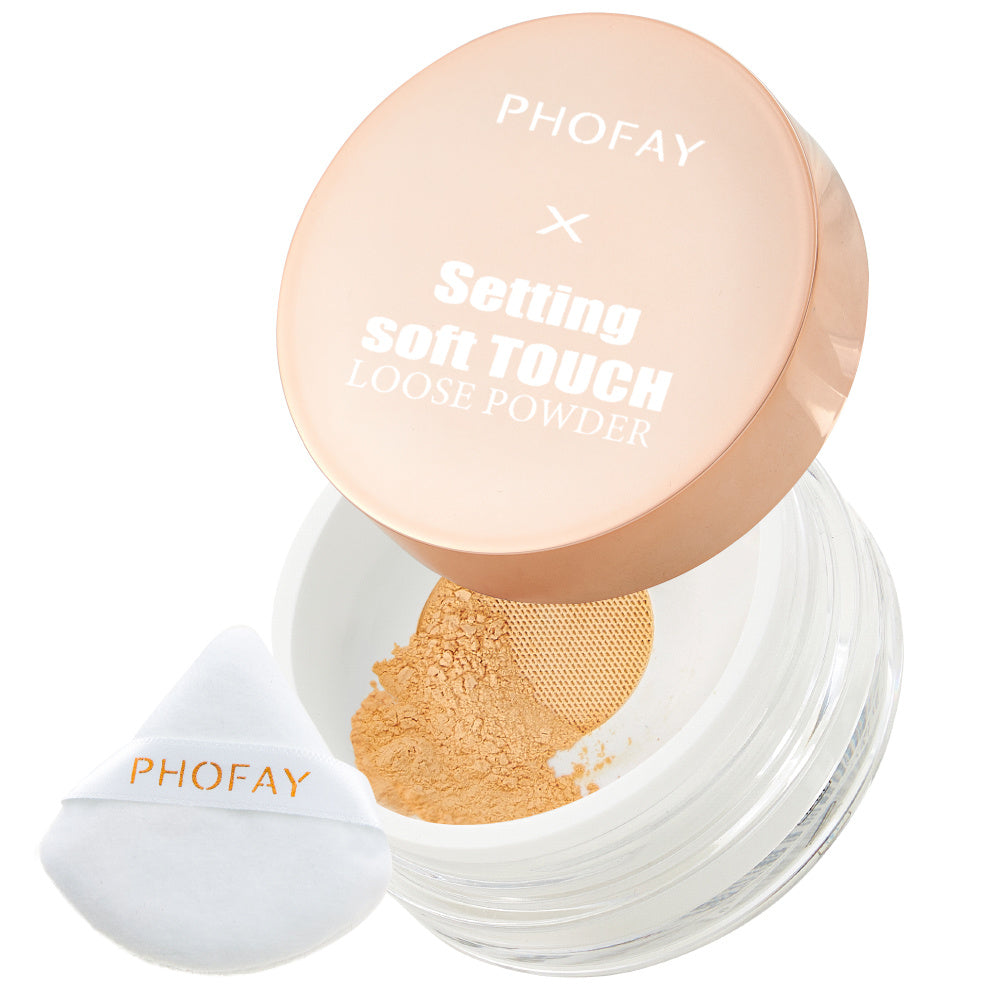 PHOFAY Soft Touch Setting Powder – Flawless Matte Finish That Lasts All Day