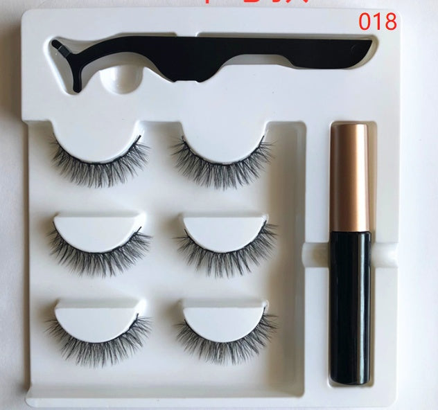 Magnetic Eyelashes & Eyeliner Kit – Reusable, Waterproof, Natural Look, Easy to Apply Lash Set