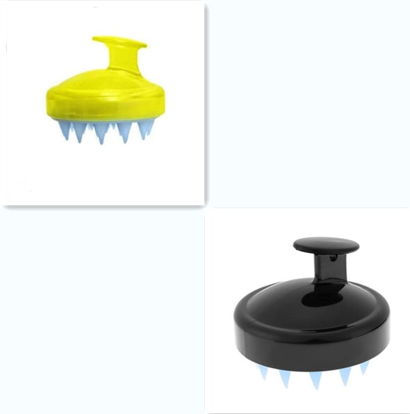 Silicone Scalp Shampoo Brush – Hair Growth & Deep Clean Scalp Massager for Healthy, Shiny Hair