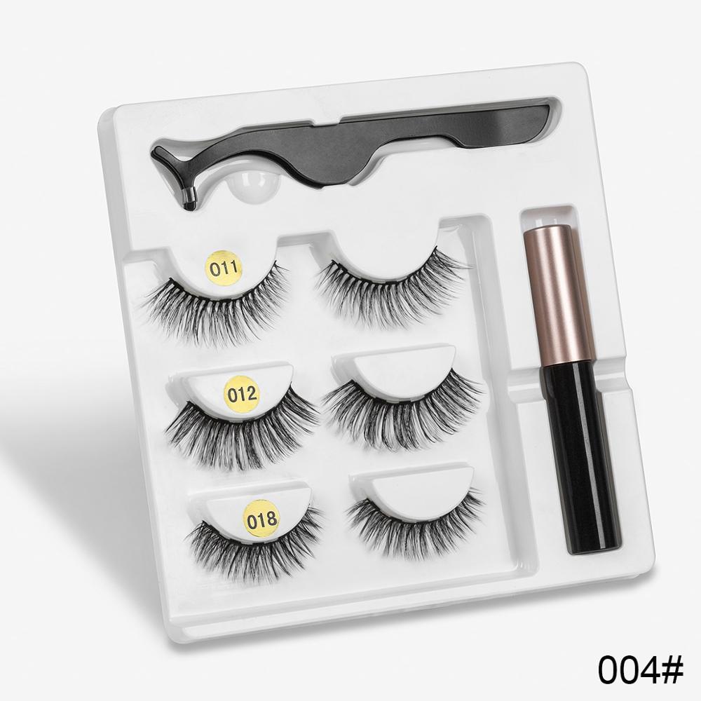 Magnetic Eyelashes & Eyeliner Kit – Reusable, Waterproof, Natural Look, Easy to Apply Lash Set