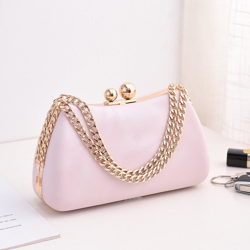 GlamChic™ Luxury Chain Party Shoulder Bag – Elegant Dinner & Event Crossbody Purse for Women