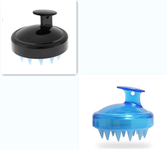 Silicone Scalp Shampoo Brush – Hair Growth & Deep Clean Scalp Massager for Healthy, Shiny Hair