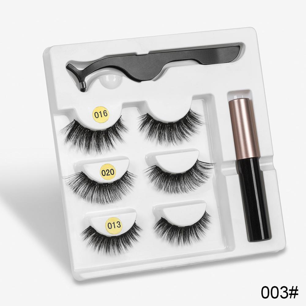 Magnetic Eyelashes & Eyeliner Kit – Reusable, Waterproof, Natural Look, Easy to Apply Lash Set