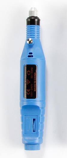 Mini Electric Nail Drill Pen – Portable USB Nail Polisher Kit with 6 Drill Bits for Manicure & Pedicure