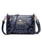 Elegant Vintage Embossed Crossbody Bag – Luxury Leather Shoulder Purse for Women