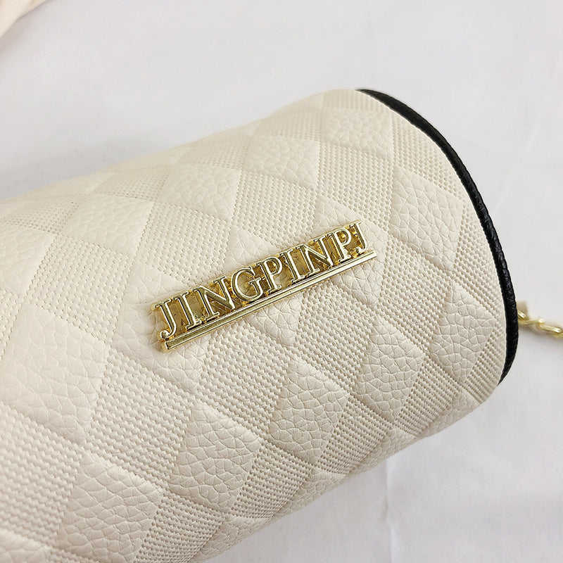 Chic Round Chain Shoulder Bag – Luxury Mini Crossbody Purse for Women