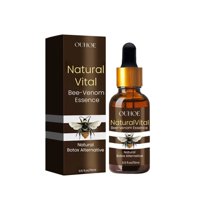 OUHOE Bee Venom Facial Serum – Natural Botox Alternative for Wrinkle-Free, Youthful Skin