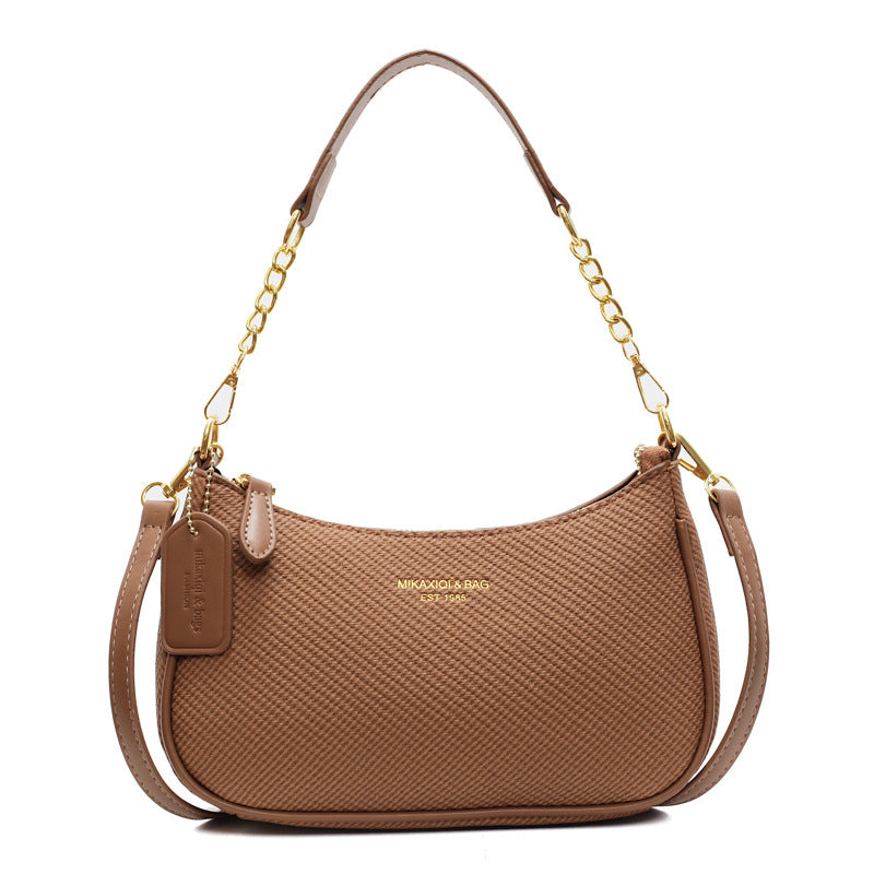 Chic Casual Shoulder Bag – Minimalist Messenger Purse for Daily Elegance