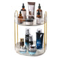 Elegant Light Luxury Vanity Organizer Tray – Punch-Free Bathroom Counter Storage Stand
