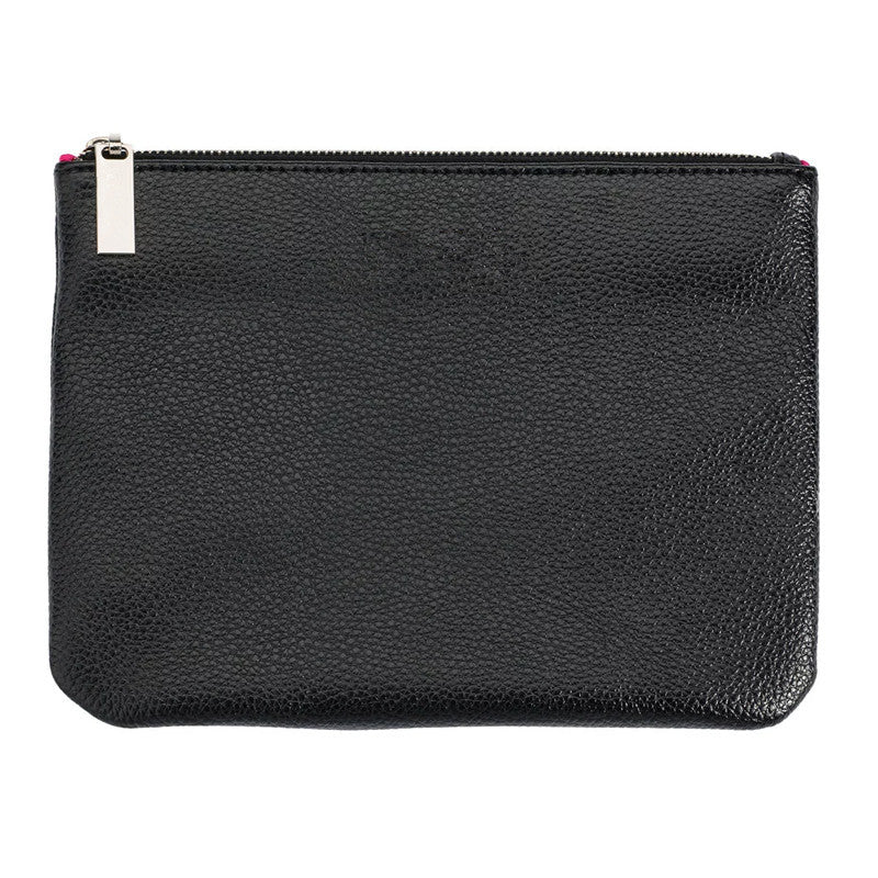 15-Piece Professional Black Makeup Brush Set with Travel Pouch – Premium Soft Bristles & Sleek Finish