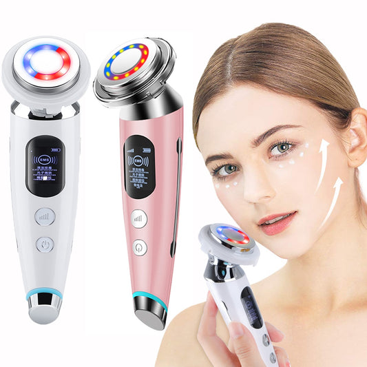 IPL Face Lifting & Skin Rejuvenation Device – LED Therapy Facial Massager for Anti-Aging, Wrinkle Removal & Skin Tightening