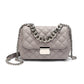 Luxury Lingge Quilted Chain Crossbody Bag – Chic Mini Shoulder Purse for Elegant Looks