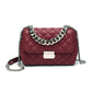 Luxury Lingge Quilted Chain Crossbody Bag – Chic Mini Shoulder Purse for Elegant Looks