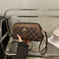 Elegant Checkered Crossbody Bag for Women – Small Shoulder Purse for Daily Use