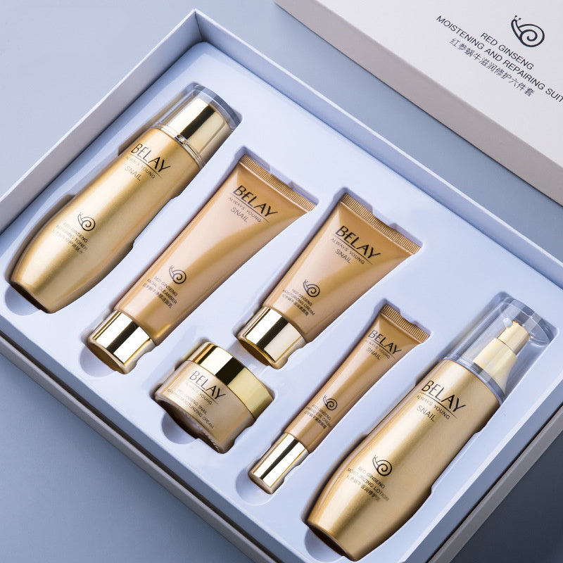 BELAY™ 5-in-1 Luxury Facial Skincare Set – Deep Hydration, Glow & Anti-Aging Kit