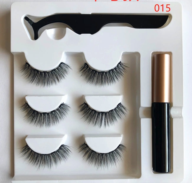 Magnetic Eyelashes & Eyeliner Kit – Reusable, Waterproof, Natural Look, Easy to Apply Lash Set