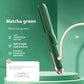 2-in-1 Avocado Green Hair Curler & Straightener – Fast Heating Ceramic Styler for Effortless Curls & Sleek Hair