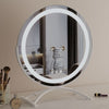Luxury Rotating LED Makeup Mirror for Dressing Table – Touch Control, USB Charging, 360° Adjustable Vanity Mirror