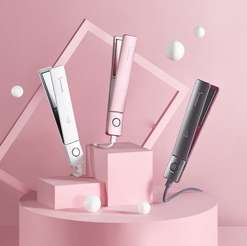 Ultra-Thin Ceramic Hair Straightener – Fast Heating, Lightweight & Salon-Grade Styling Tool for Silky Smooth Hair